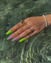 Smok pozłacany pierścionek