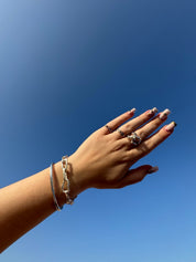 Nietypowy zestaw bransoletka i naszyjnik srebro 925