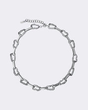 Nietypowy zestaw bransoletka i naszyjnik srebro 925