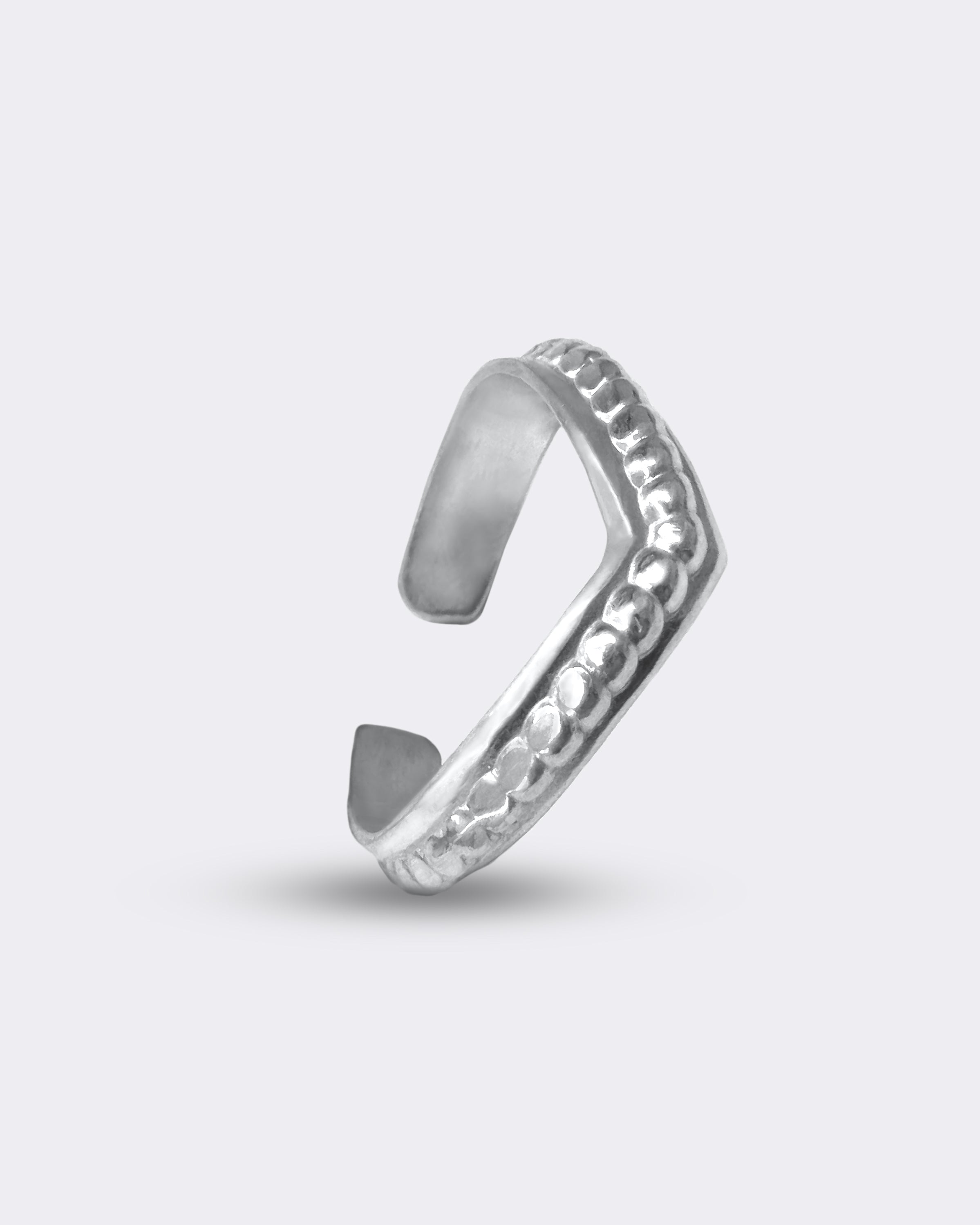 Serce srebrny pierścionek wielorozmiarowy