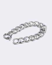 Srebrna dmuchana bransoletka Miami Cuban 16,4 mm