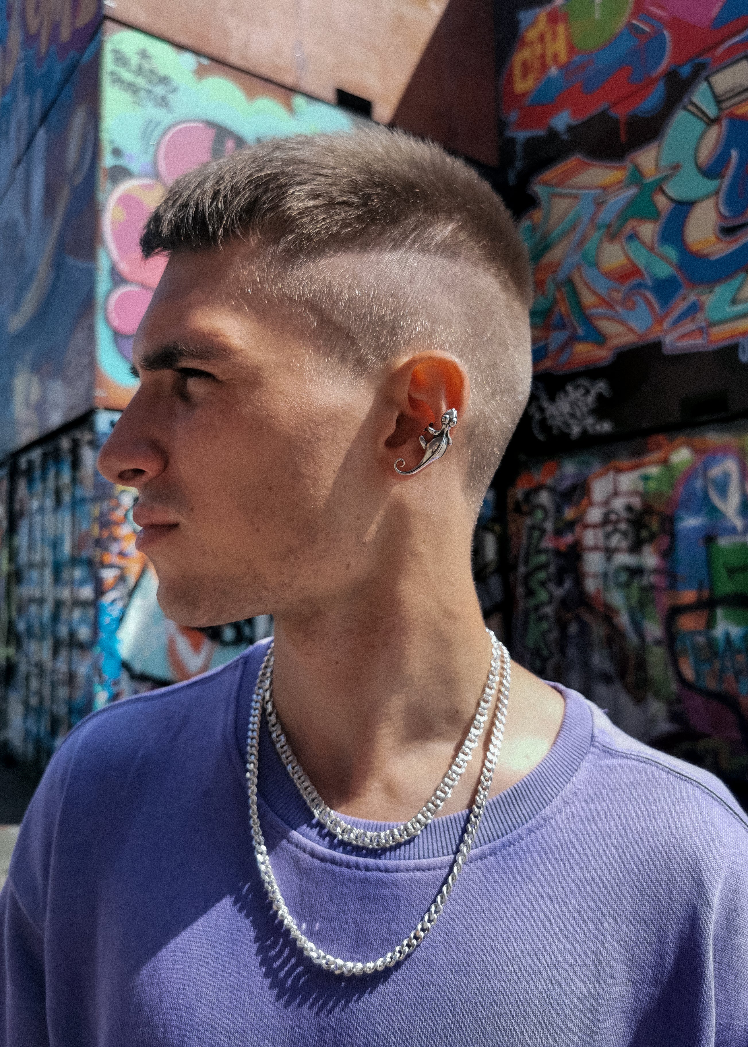 Ciężka Pancerka Vintage Srebro 925 6,2mm - 57cm