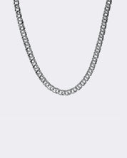 Łańcuch srebrny Garibaldi - 45 cm - 5,4 mm