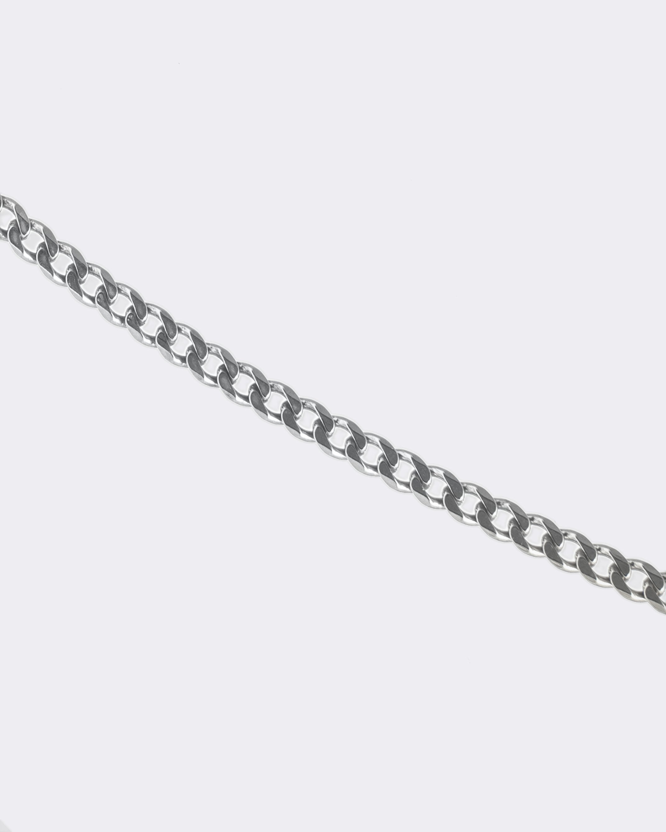 Klasyczny Srebrny Łańcuch Pancerka 3.6mm