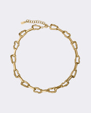 Nietypowy naszyjnik pozłacane srebro 925