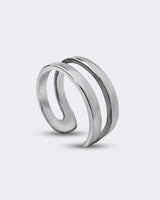 Srebrna obrączka wielorozmiarowy pierścionek