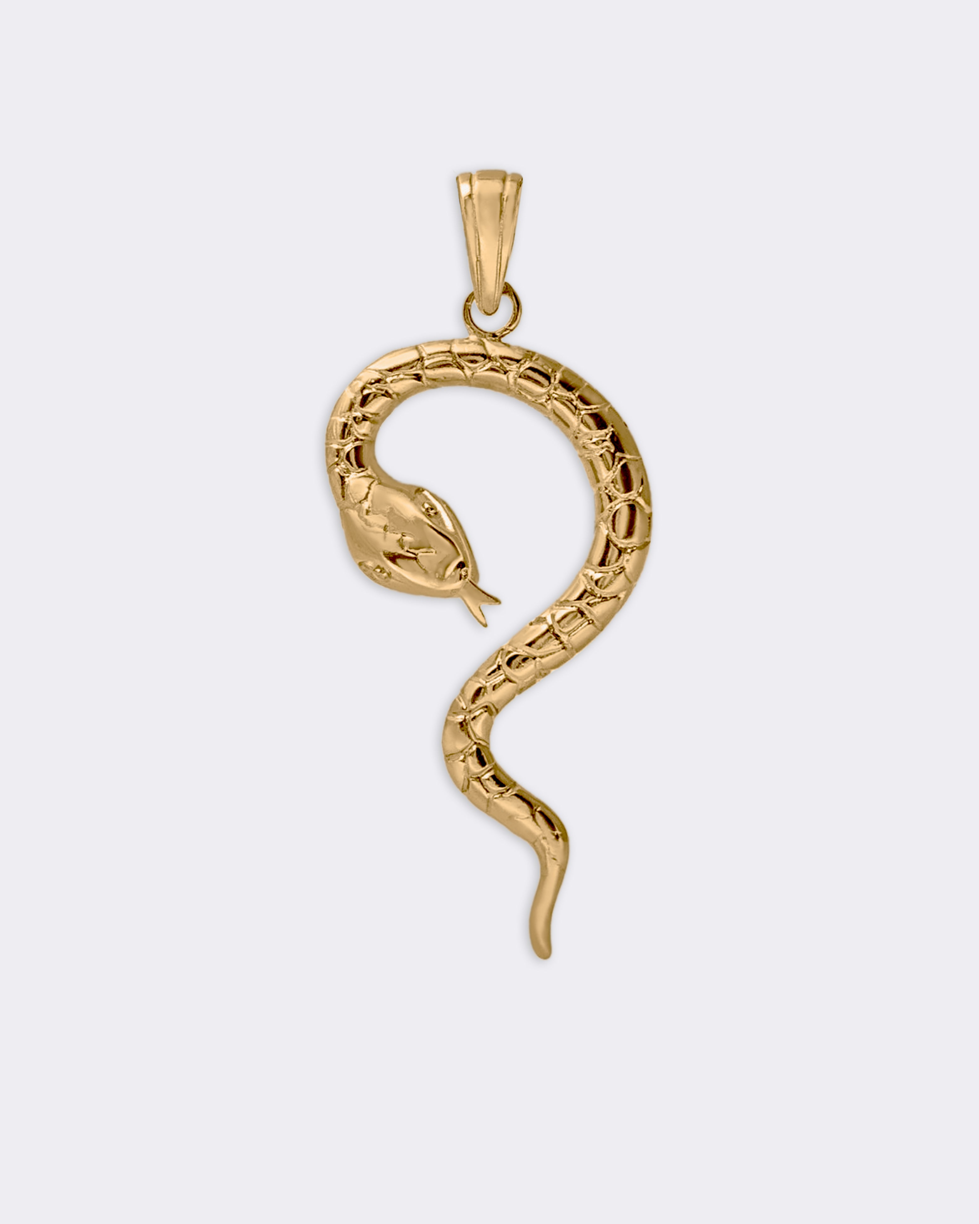 Nagini pozłacana zawieszka