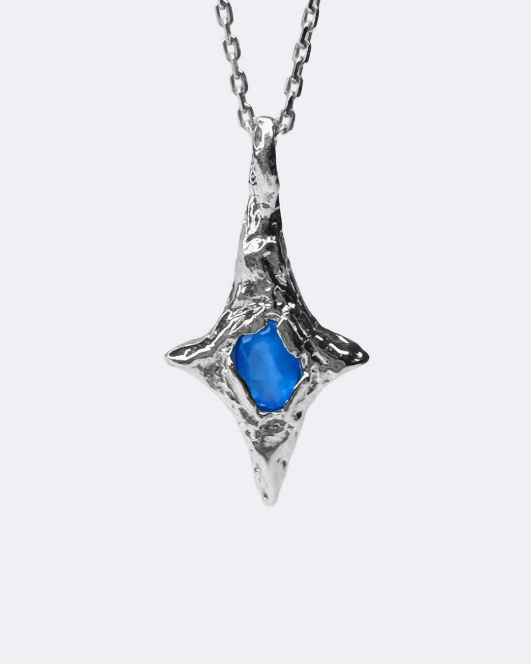 Naszyjnik srebrny Supernowa unregular - type/01_pnd - rodowany