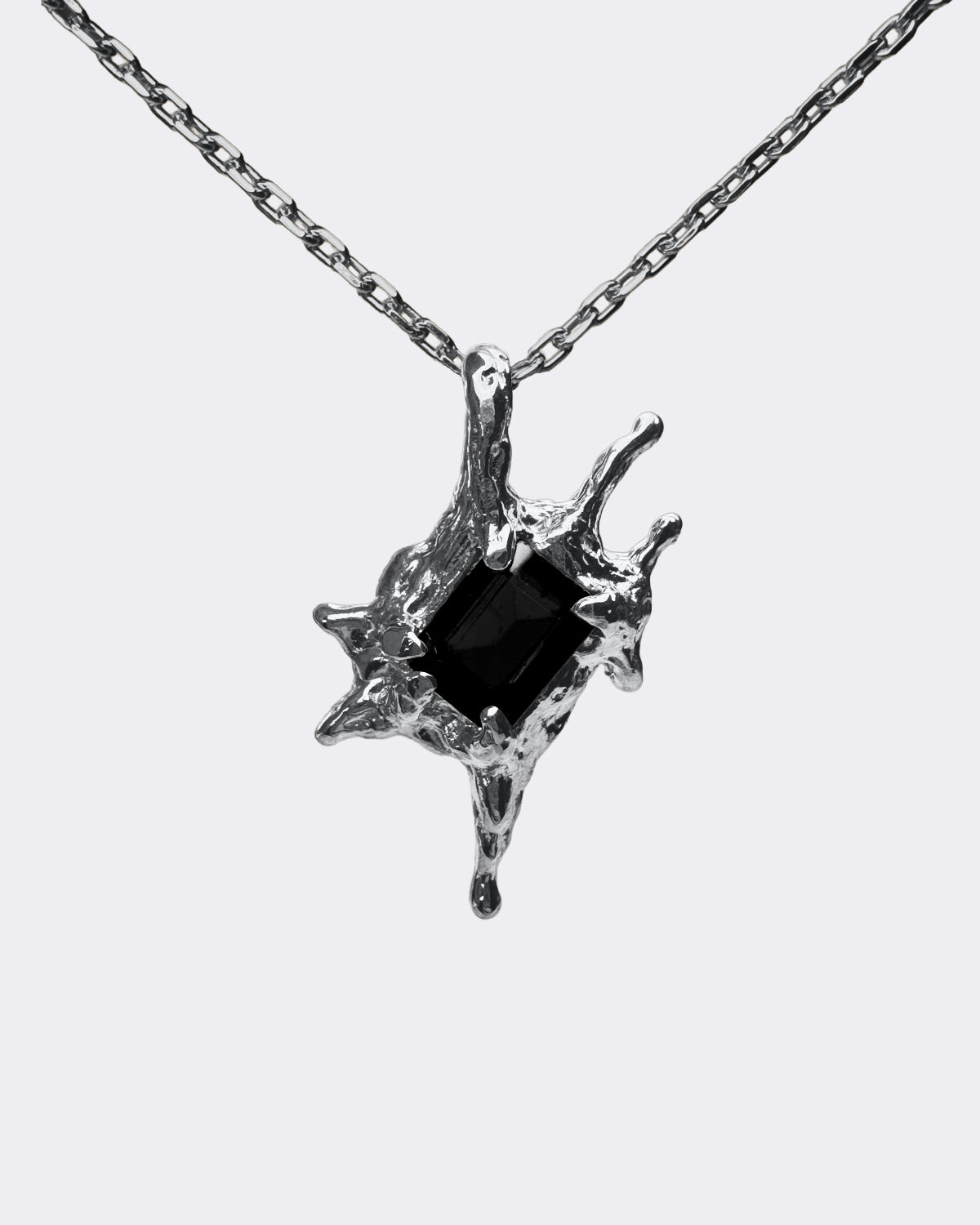 Zawieszka srebrna unregular - type/04_pnd - rodowany